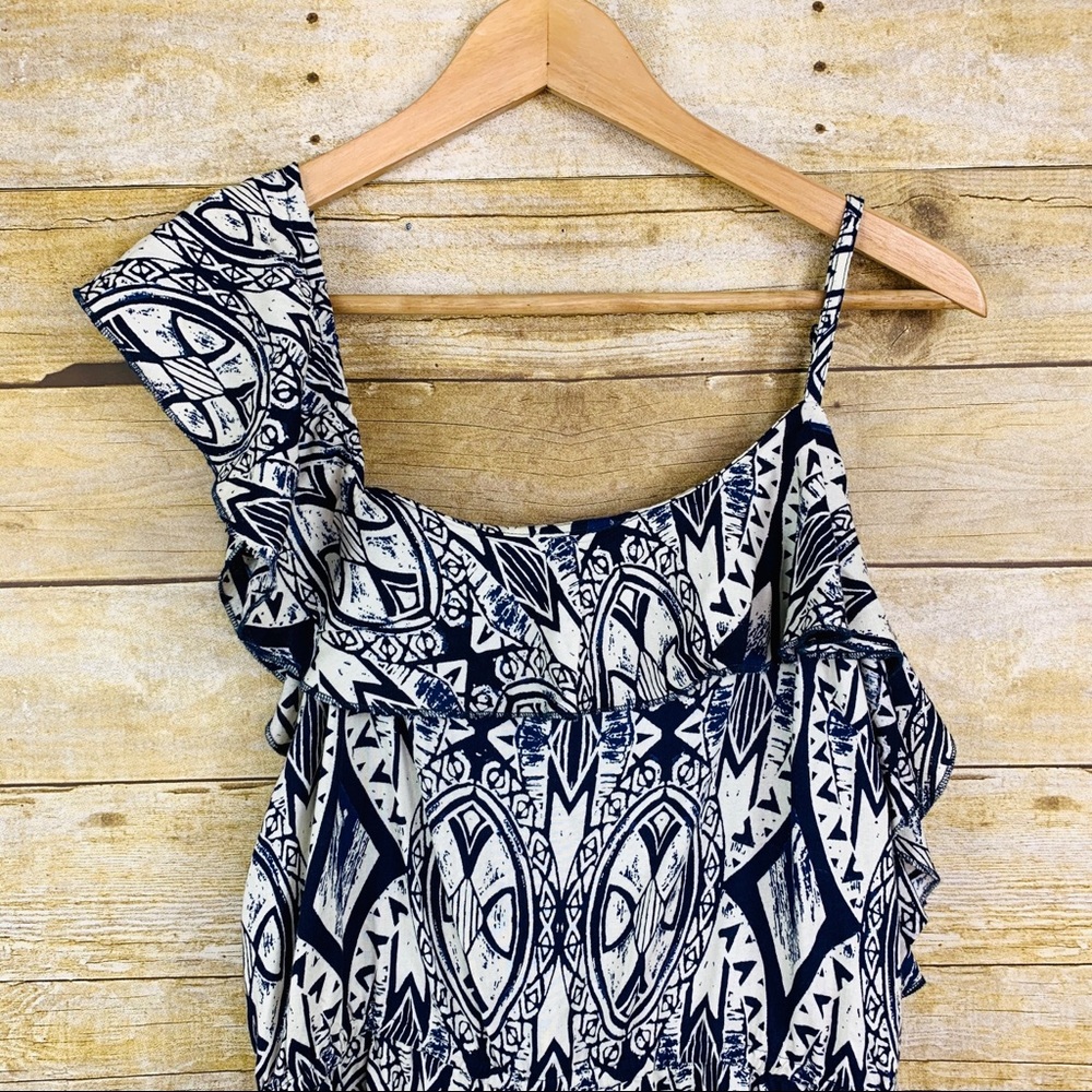 Angie Romper with Ruffle Sleeve multicolor Large - Picture 4 of 5